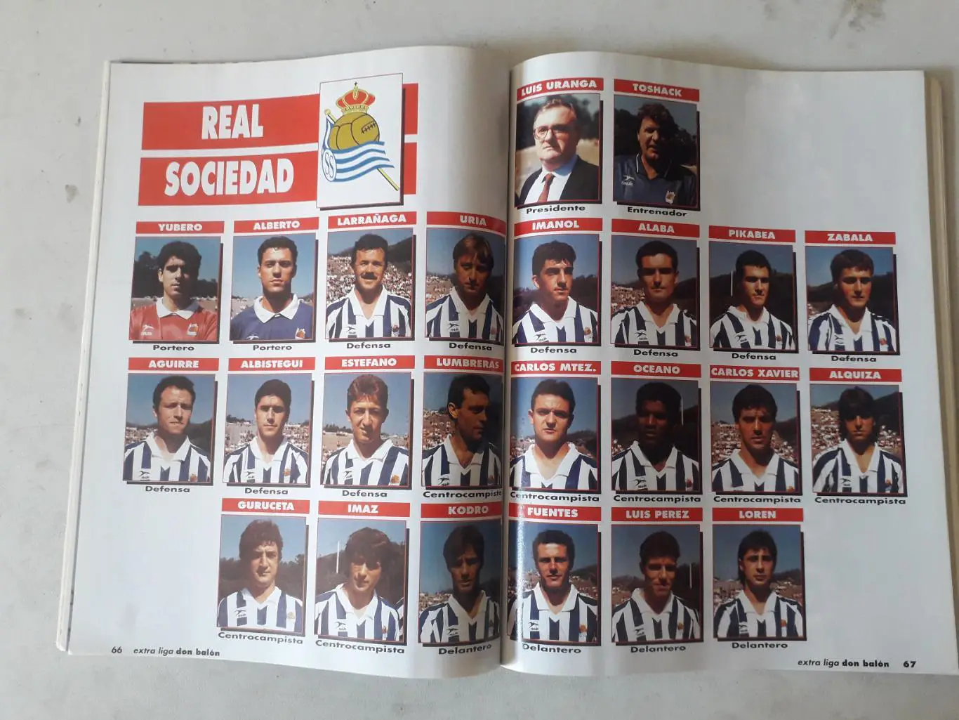 Don Balon extra liga 1993/94 2