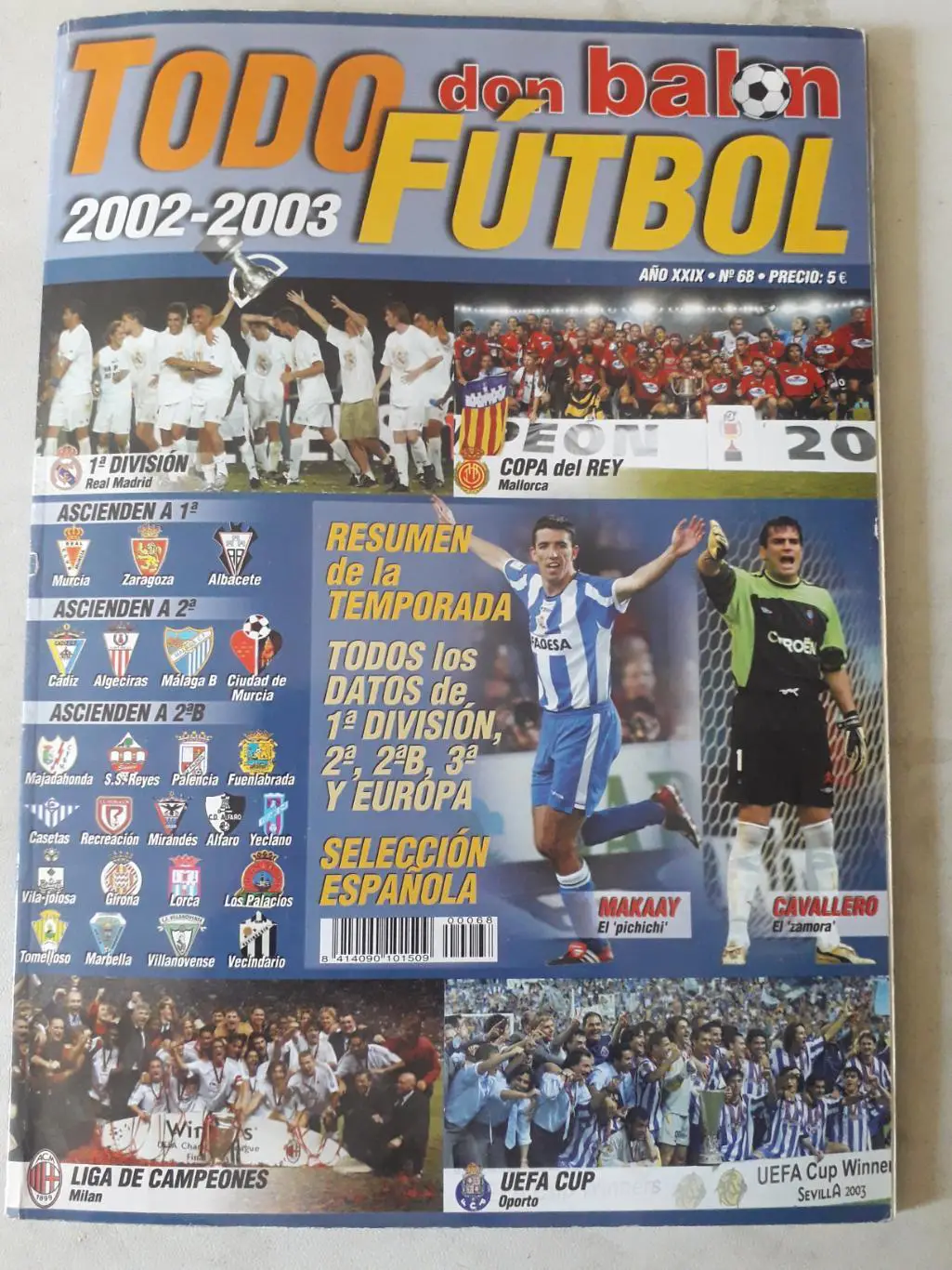 Don Balon todo futbol 2002/03