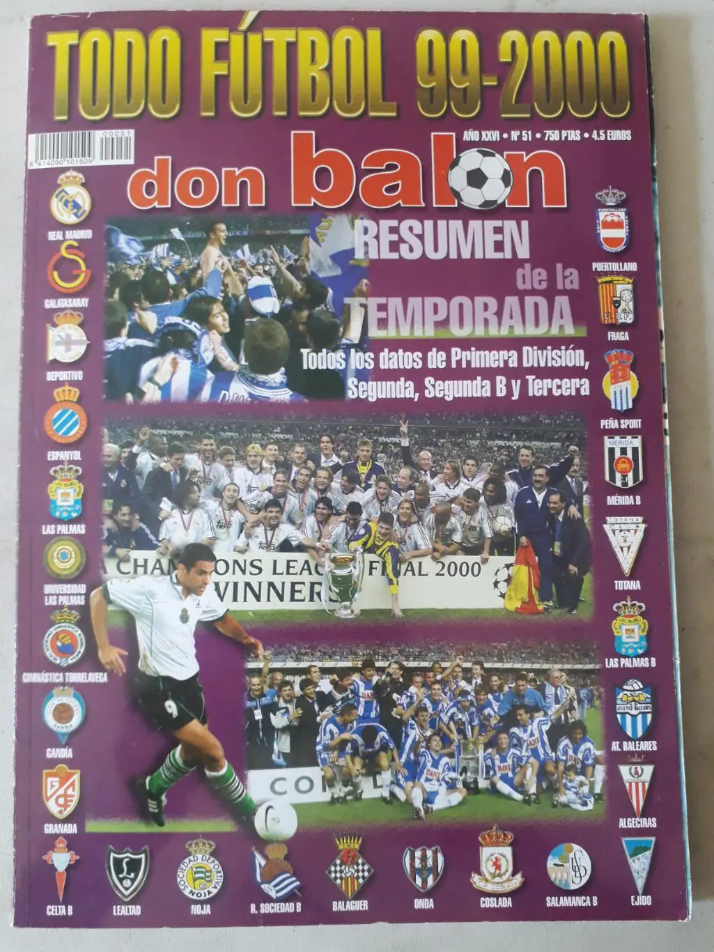 Don Balon todo futbol 1999/00