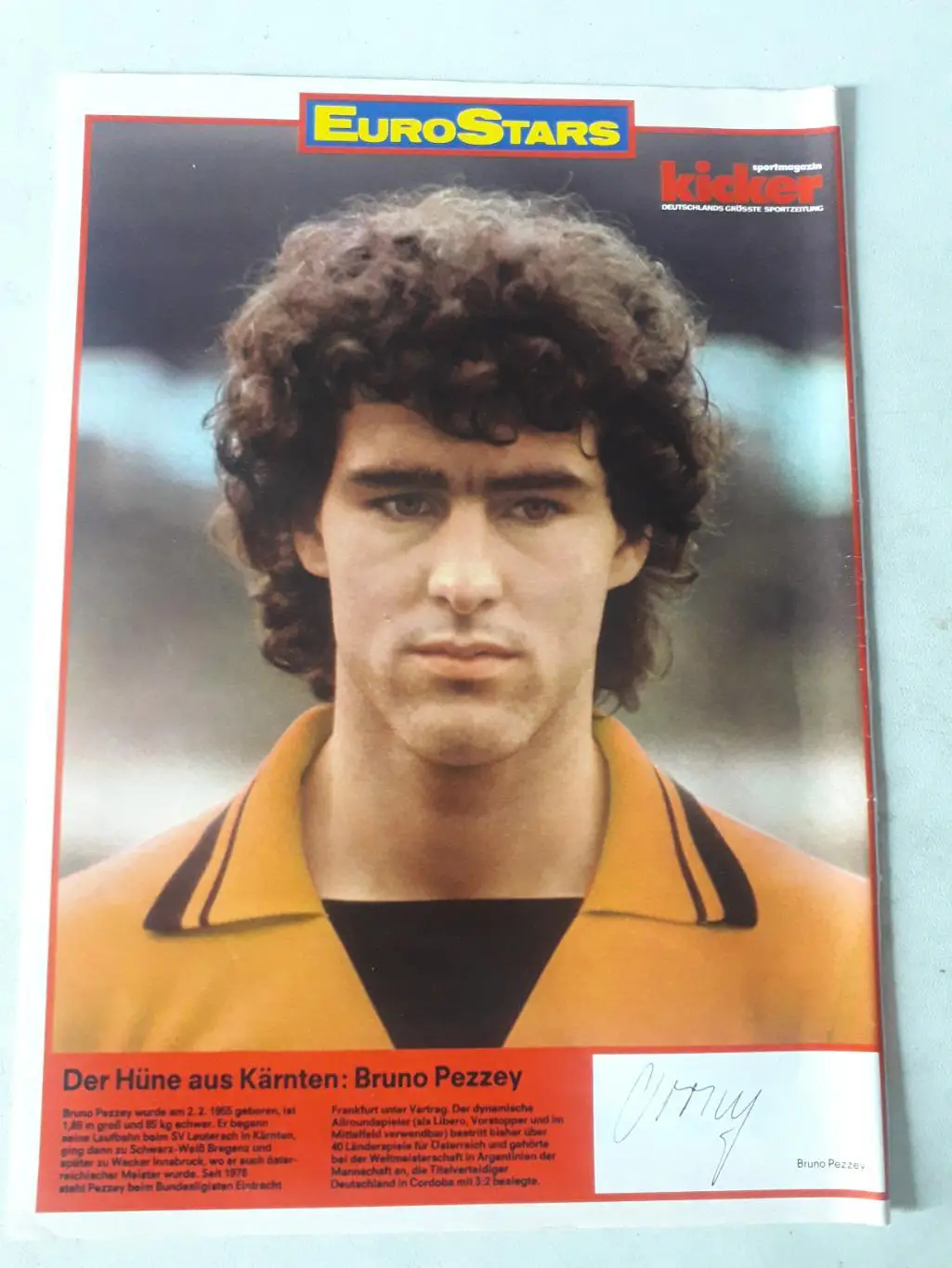 Kicker 1980 постер A4- Pezzey