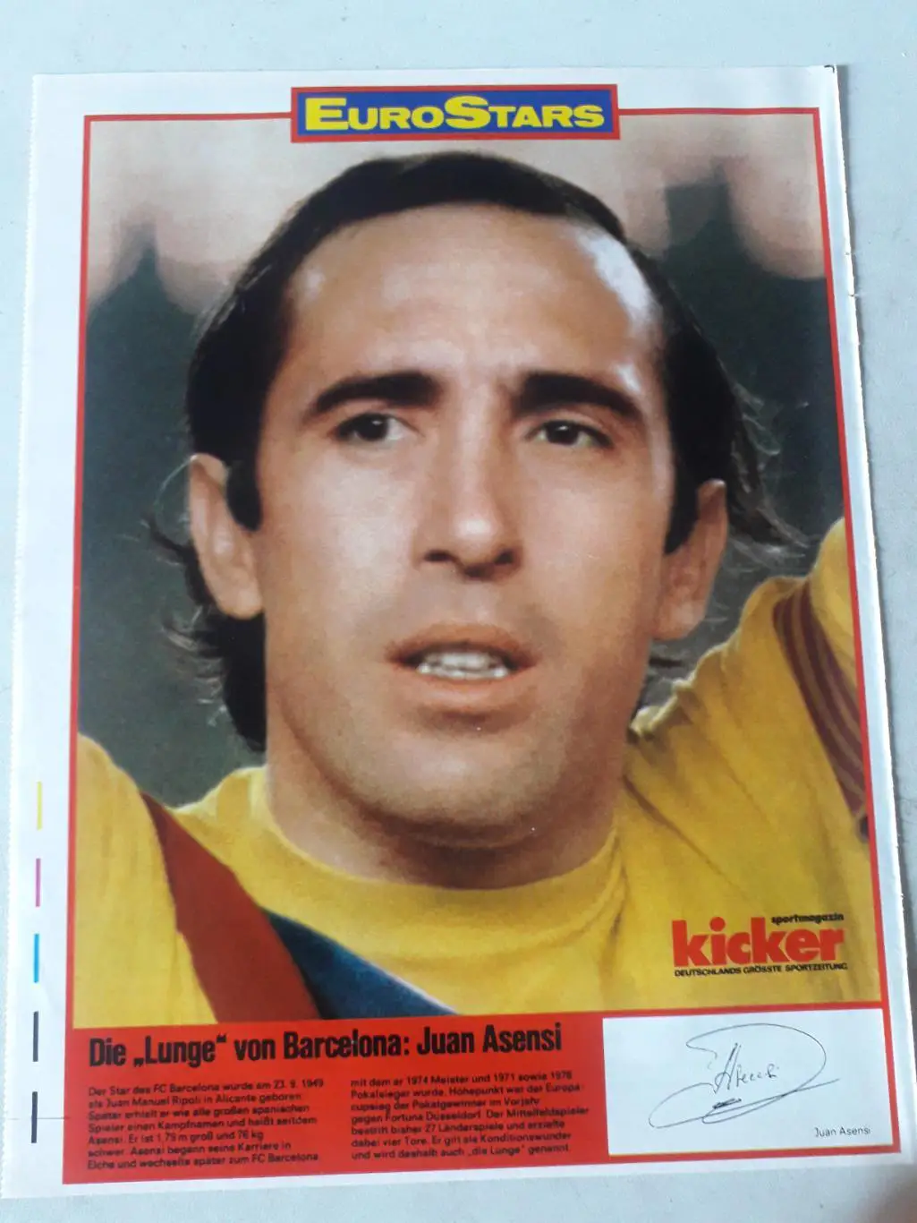 Kicker 1980 постер A4- Asensi