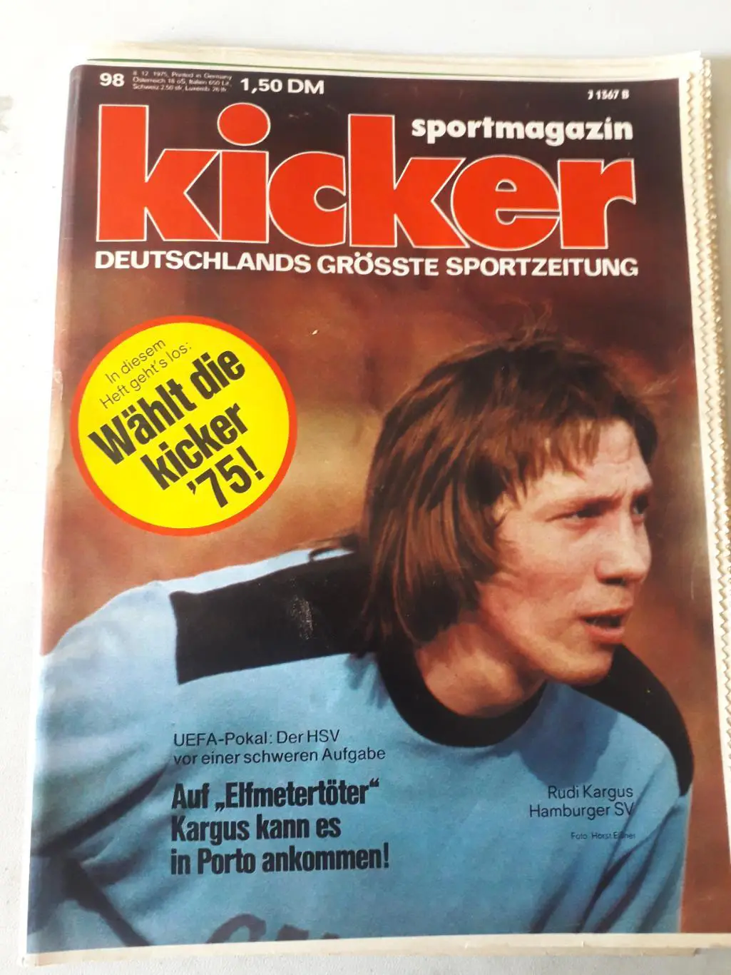 Kicker 1975 nr. 98-страницы 11,12 отсутствуют