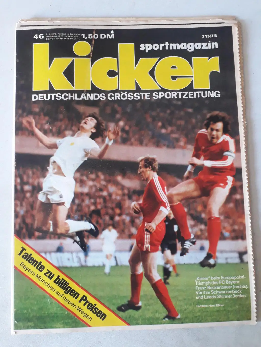 Kicker 1975 nr. 46-страницы 7,8 отсутствуют