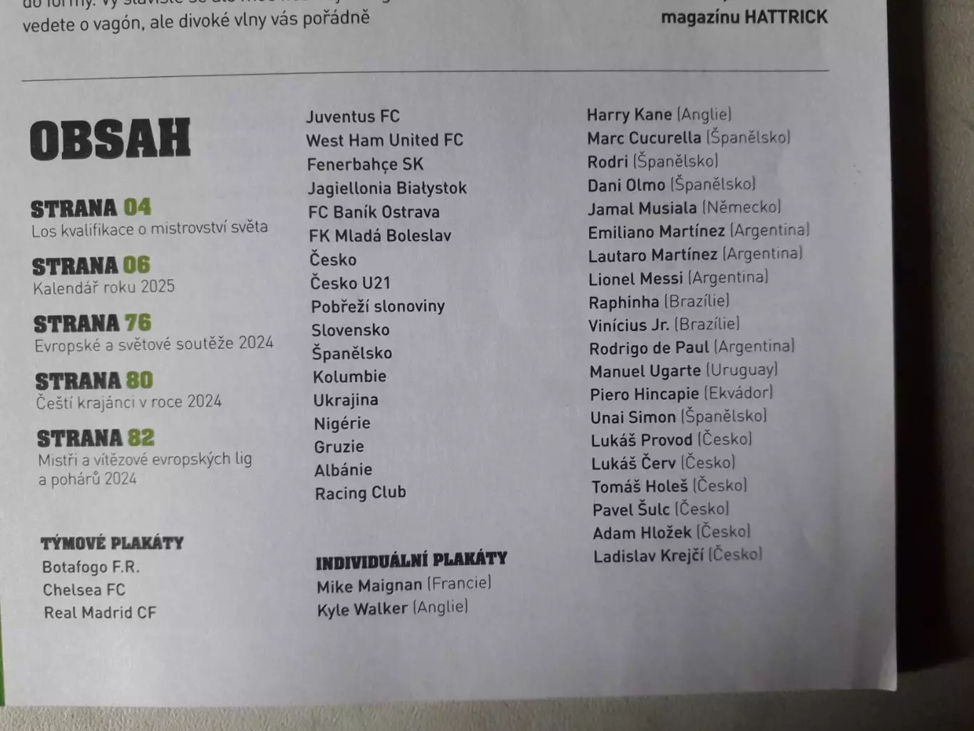 Hattrick special 1/2025 1