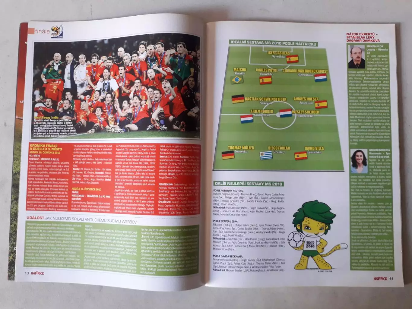 Hattrick 7-8/2010 -Хроника WC 2010 1