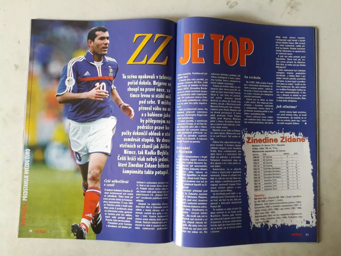 Hattrick 7-8/2000 -Хроника EURO 2000 3