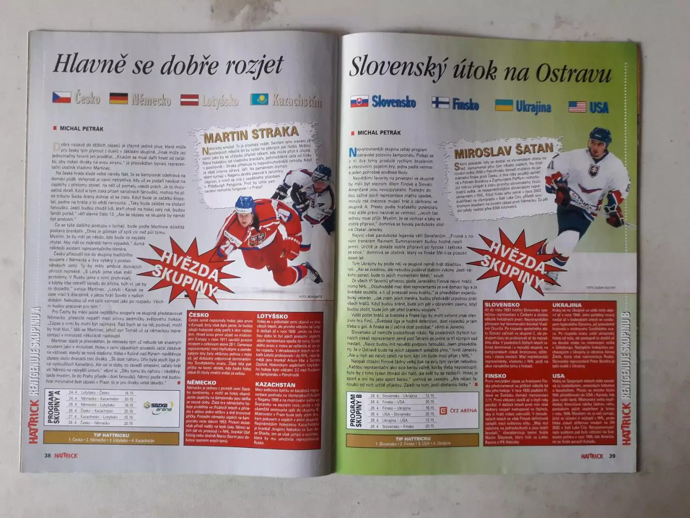 Hattrick special 2004 -Чемпионат мира по хоккею 2004 года 1