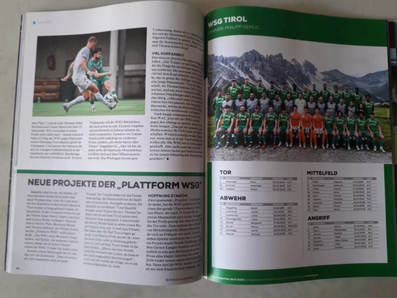 Bundesliga Journal 2025/26 2