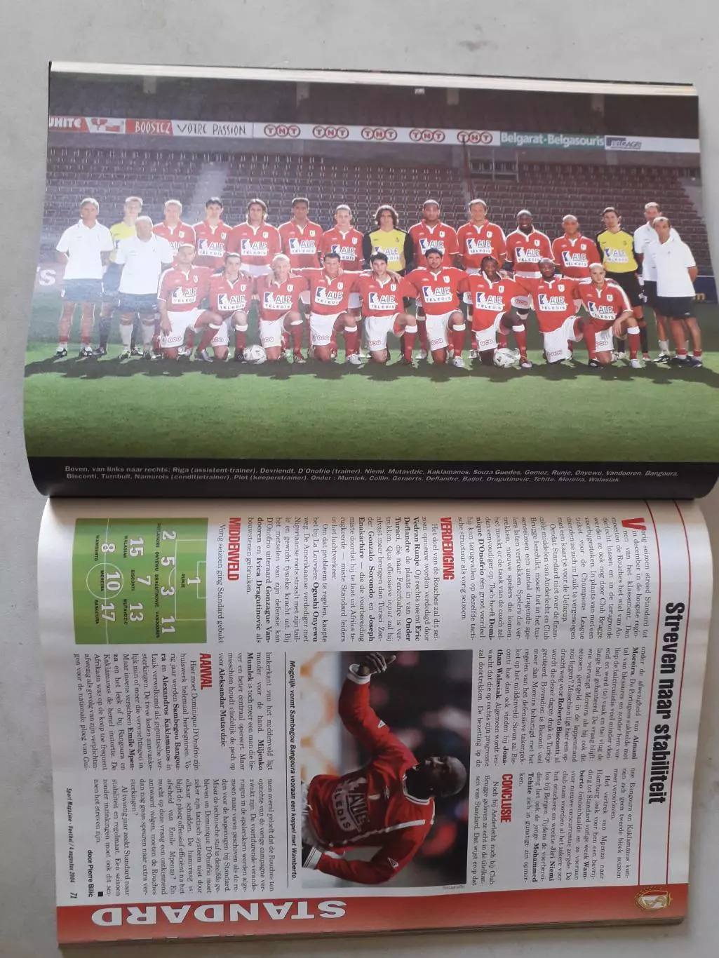 Sport Voetbal magazine 2004/05 1