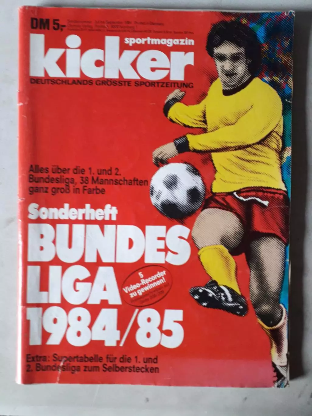 Kicker Bundesliga 1984/85