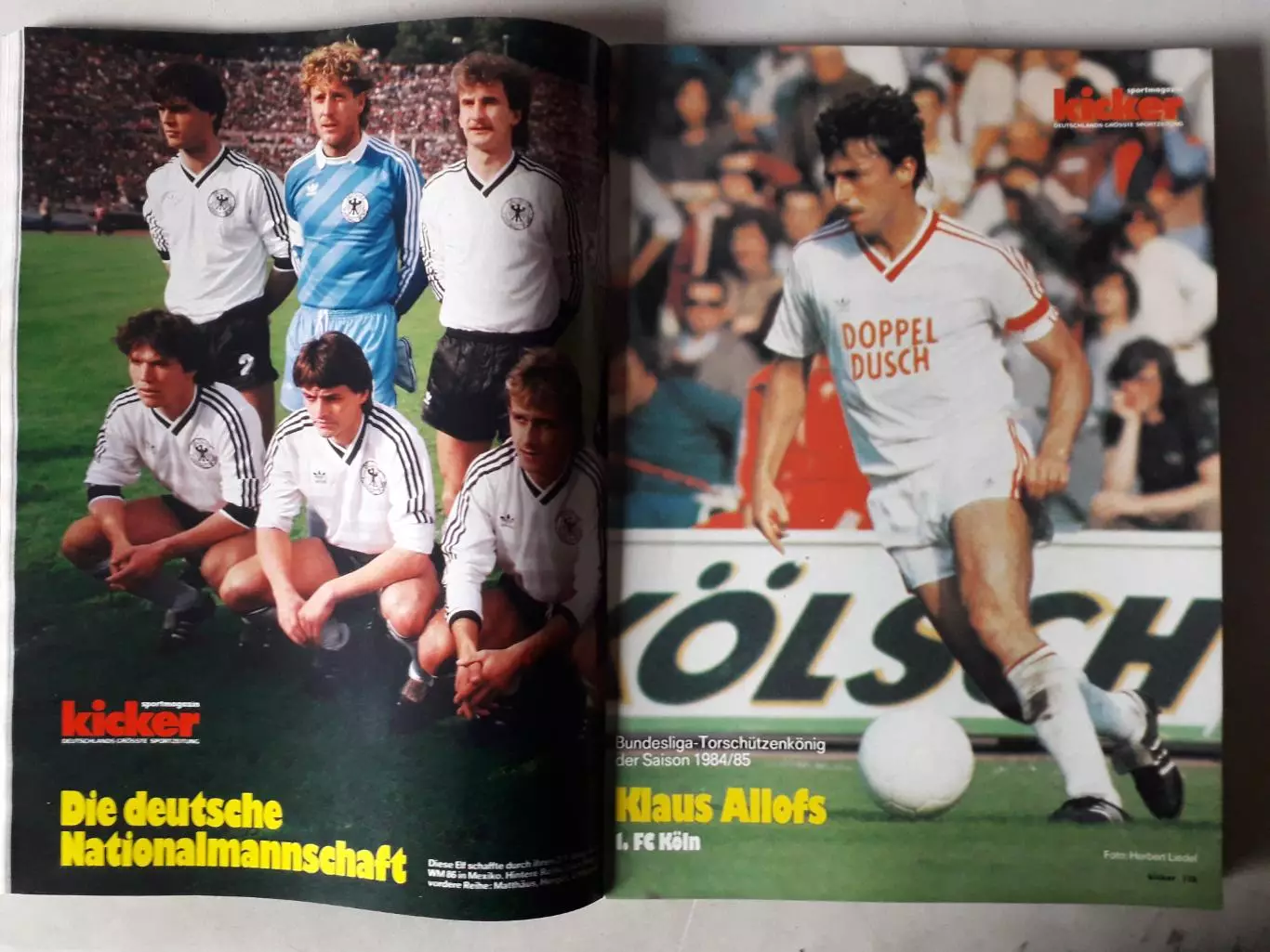 Kicker Bundesliga 1985/86 2