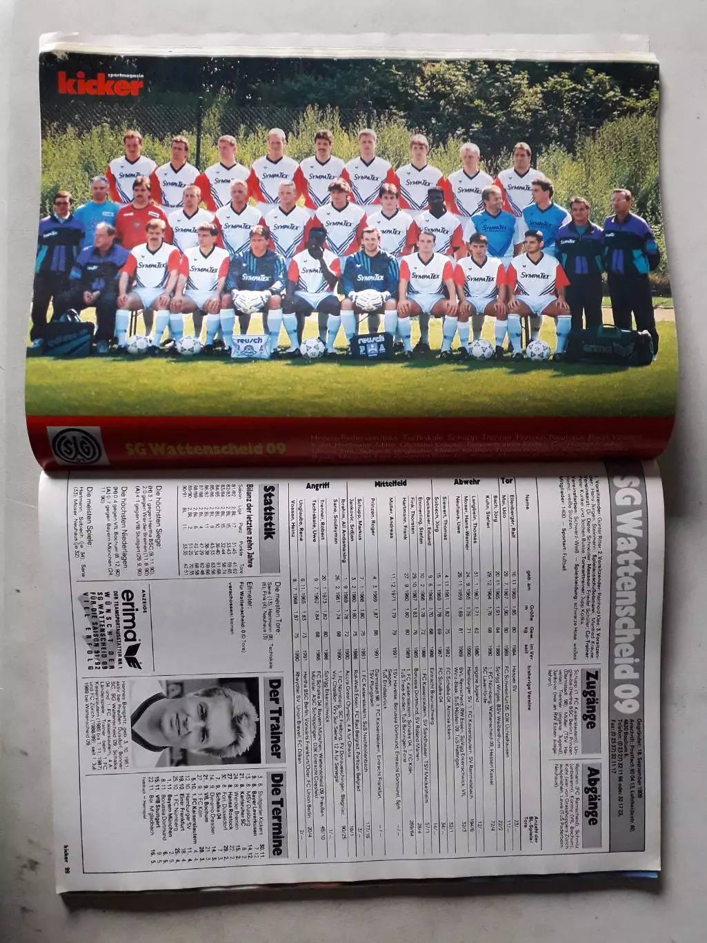 Kicker Bundesliga 1991/92 1