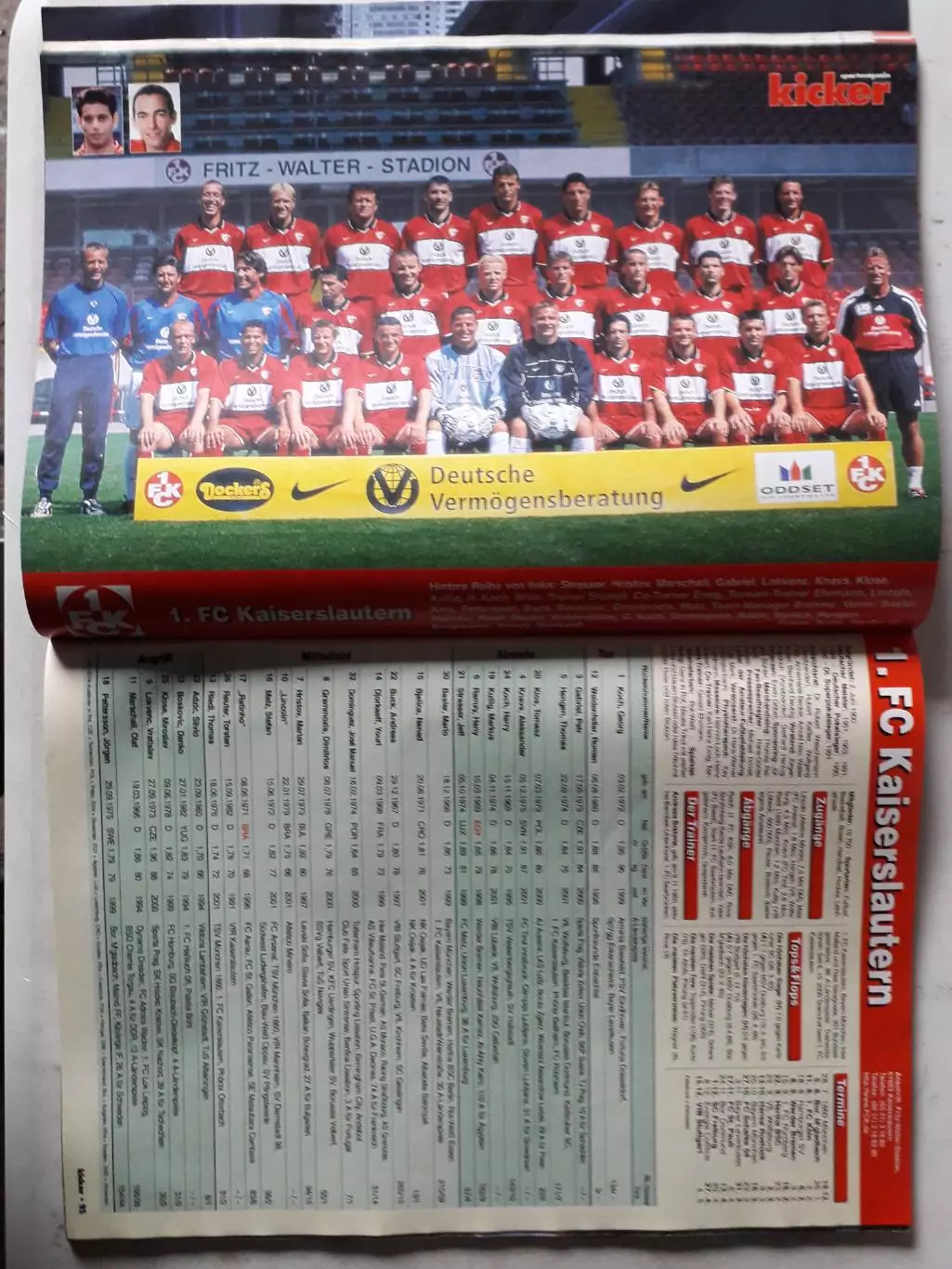 Kicker Bundesliga 2001/02 1