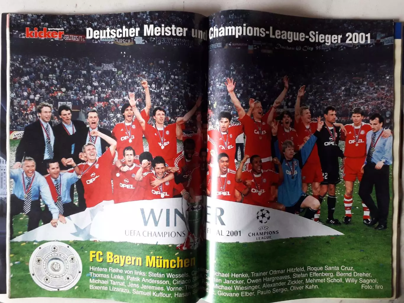 Kicker Bundesliga 2001/02 2