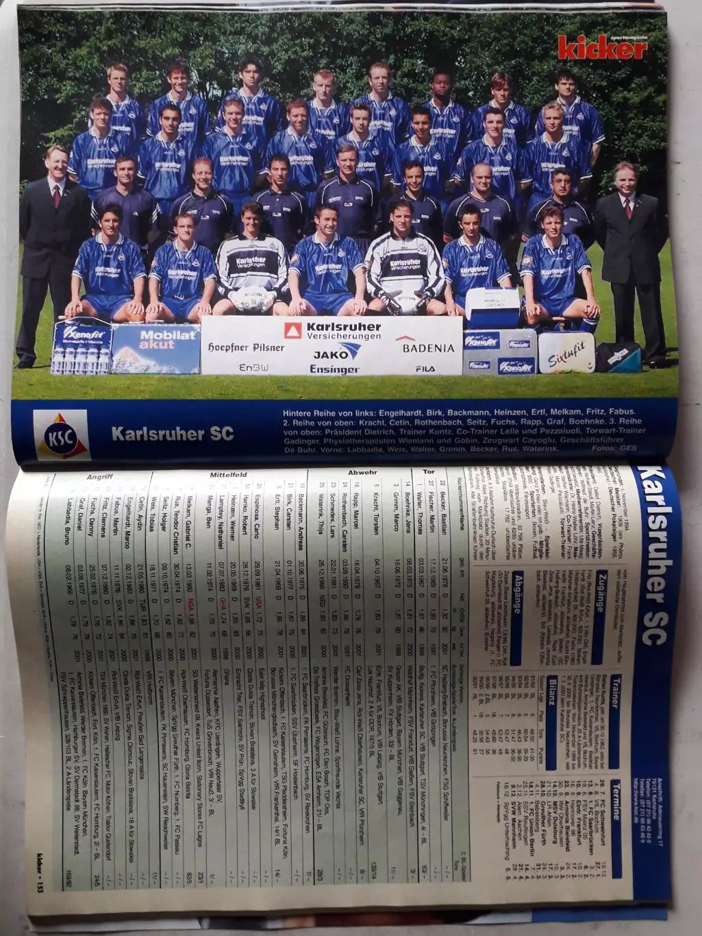 Kicker Bundesliga 2001/02 3