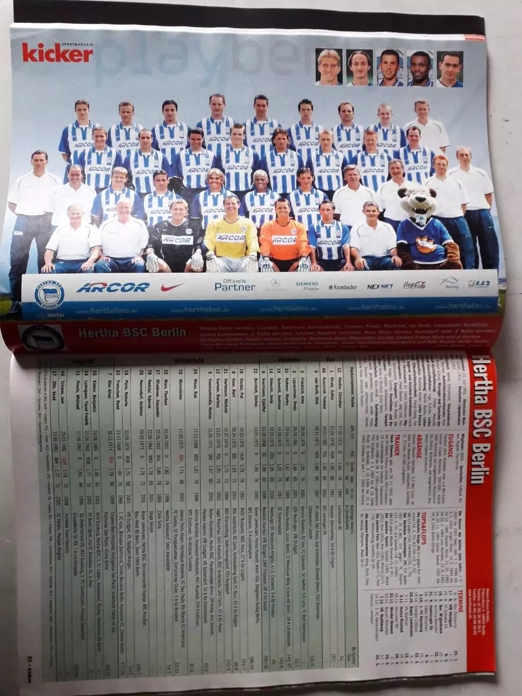 Kicker Bundesliga 2002/03 1