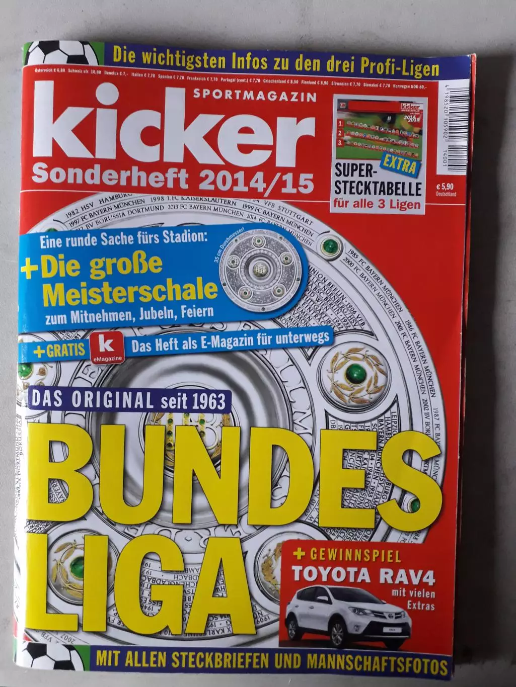Kicker Bundesliga 2014/15