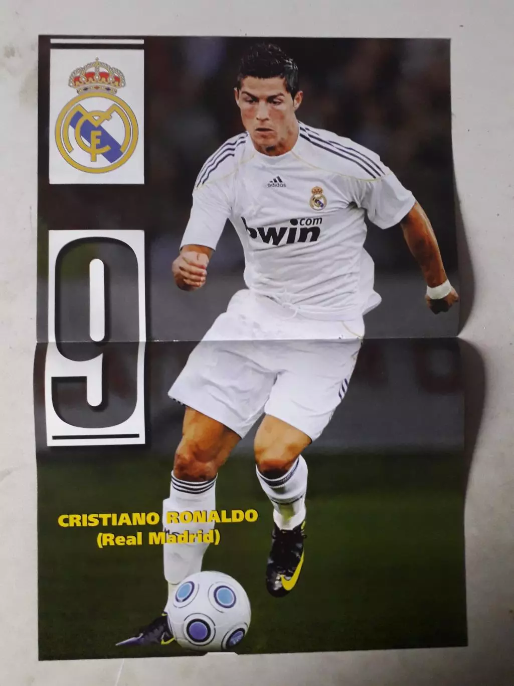 Постер A3- Ronaldo