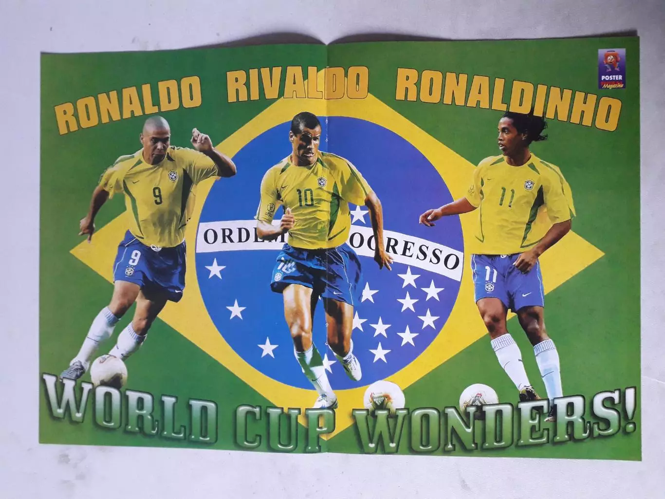 Постер A3- Ronaldo,Rivadlo,Ronaldinho