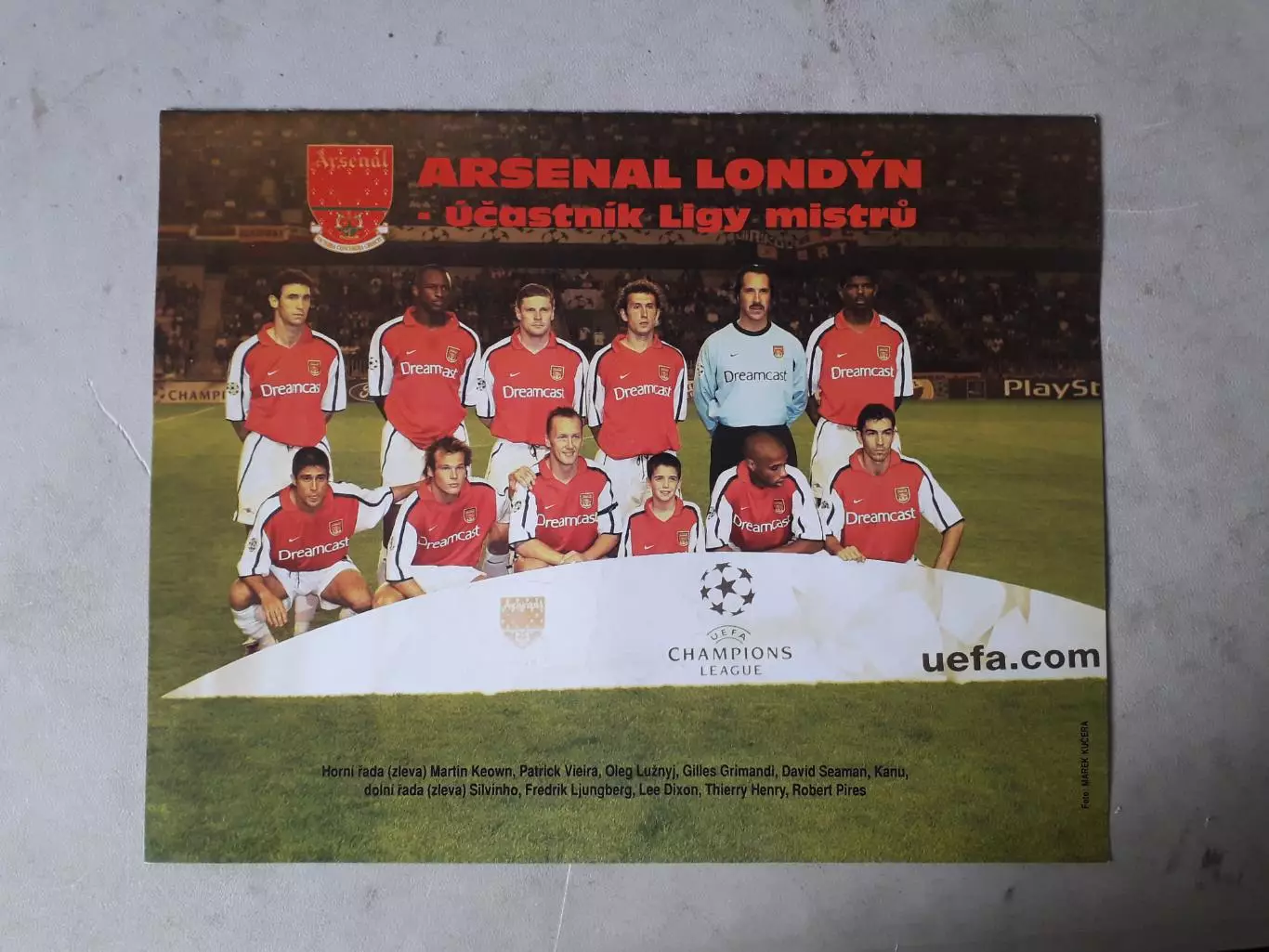 Плакат А4- Arsenal