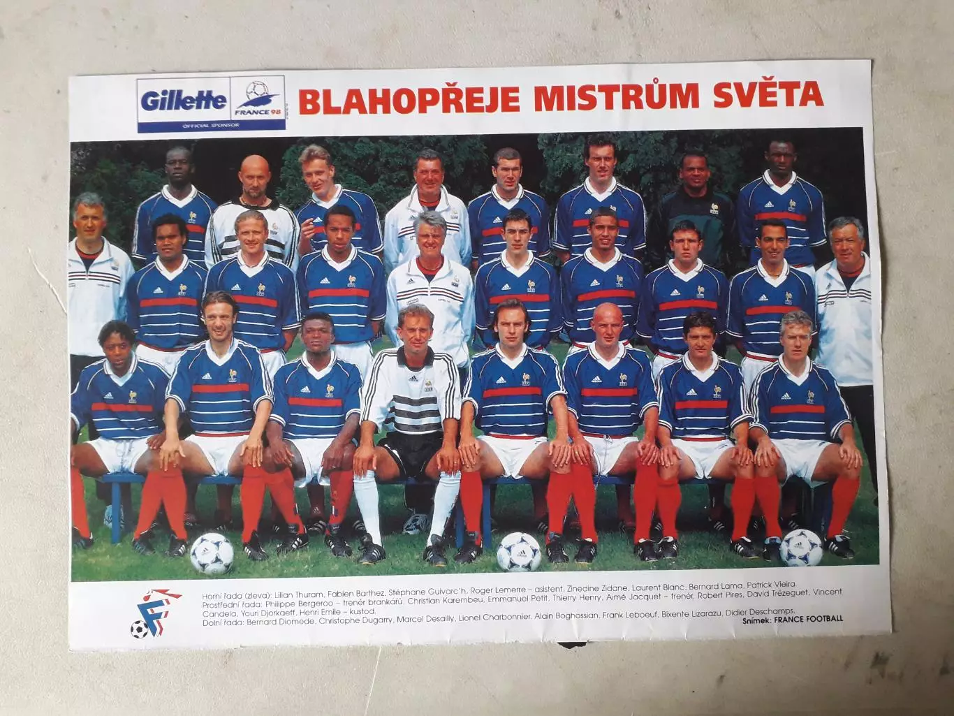 Плакат А4- Francie