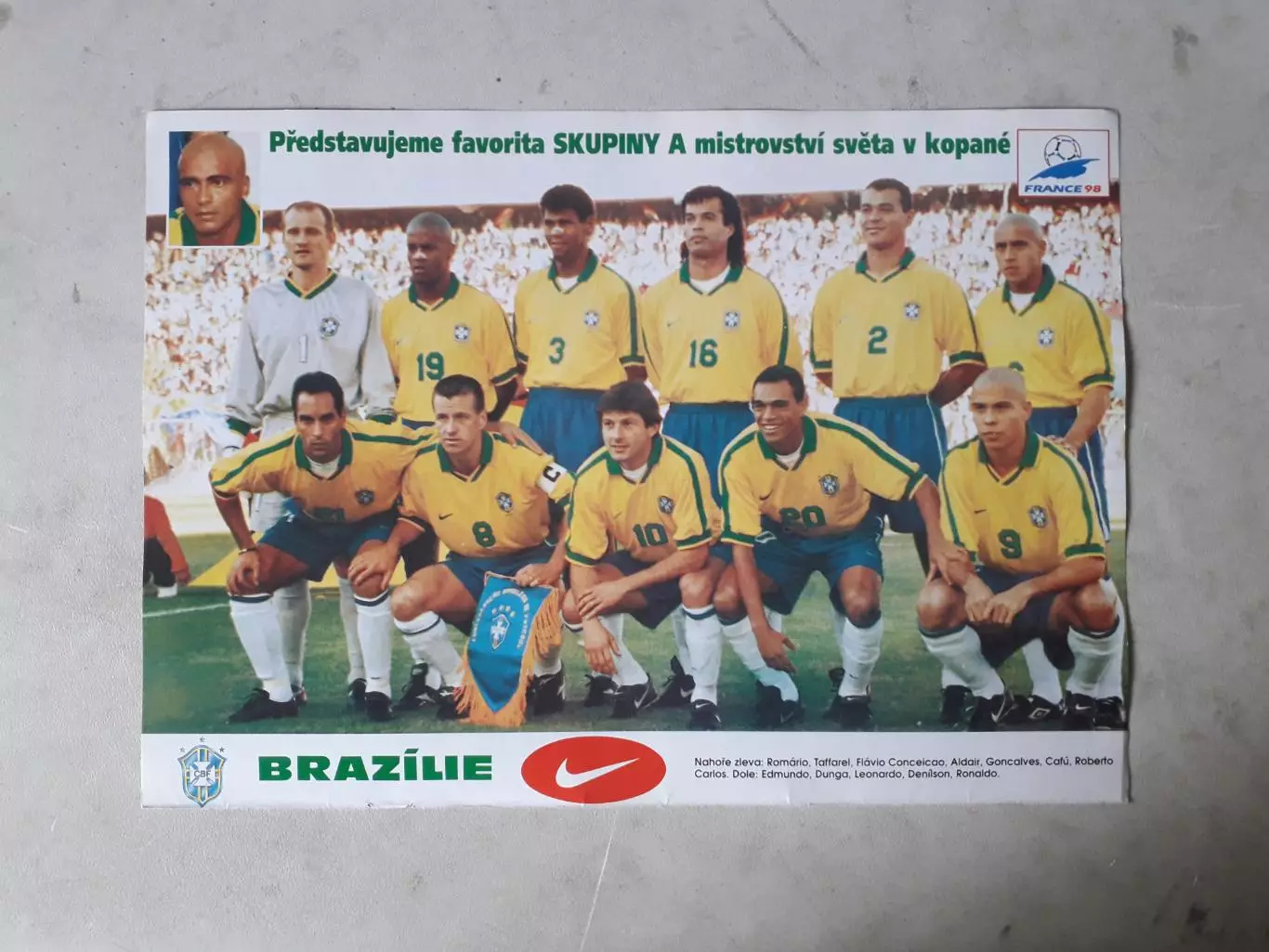 Плакат А4- Brazilie