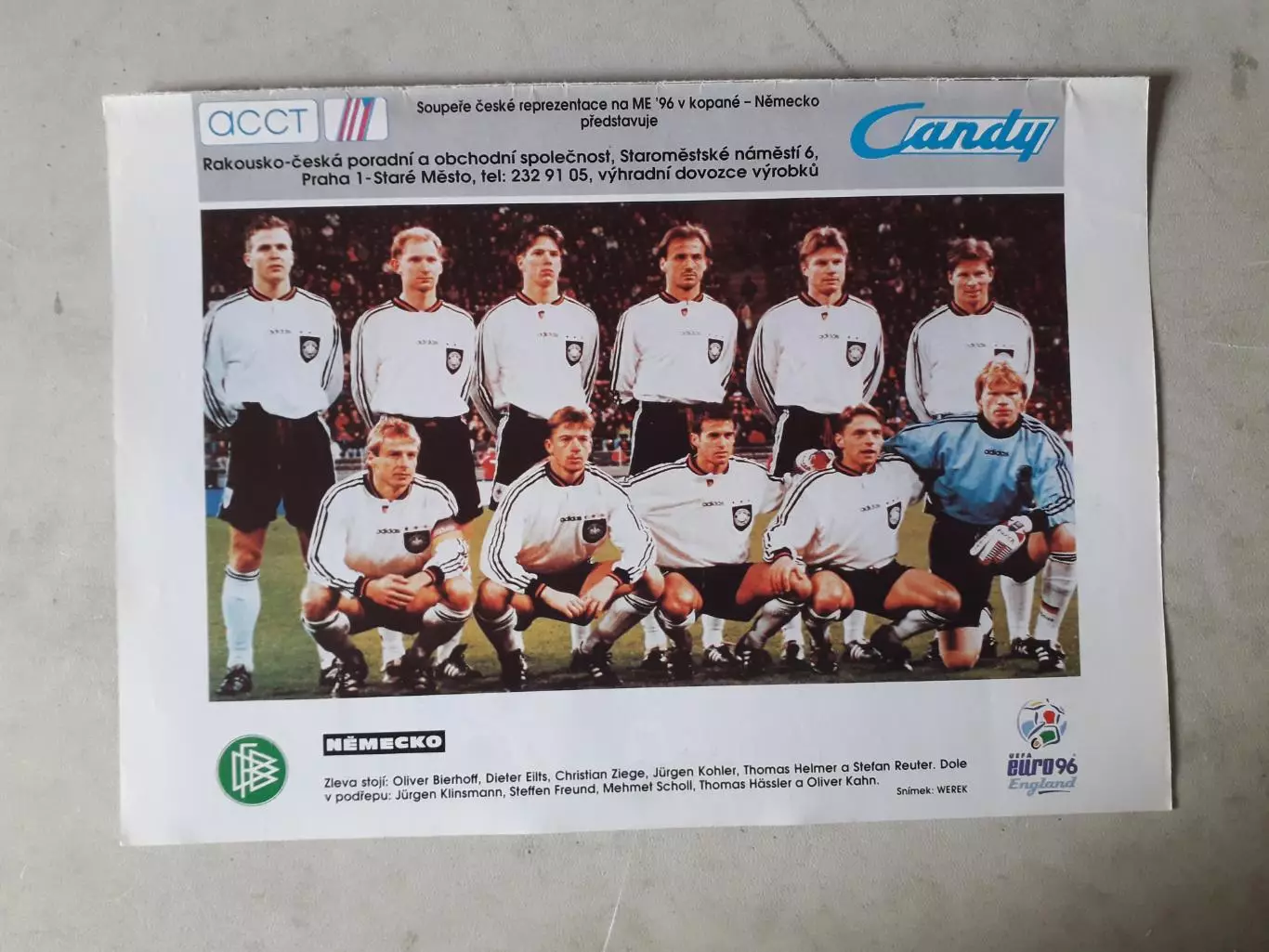 Плакат А4- Nemecko