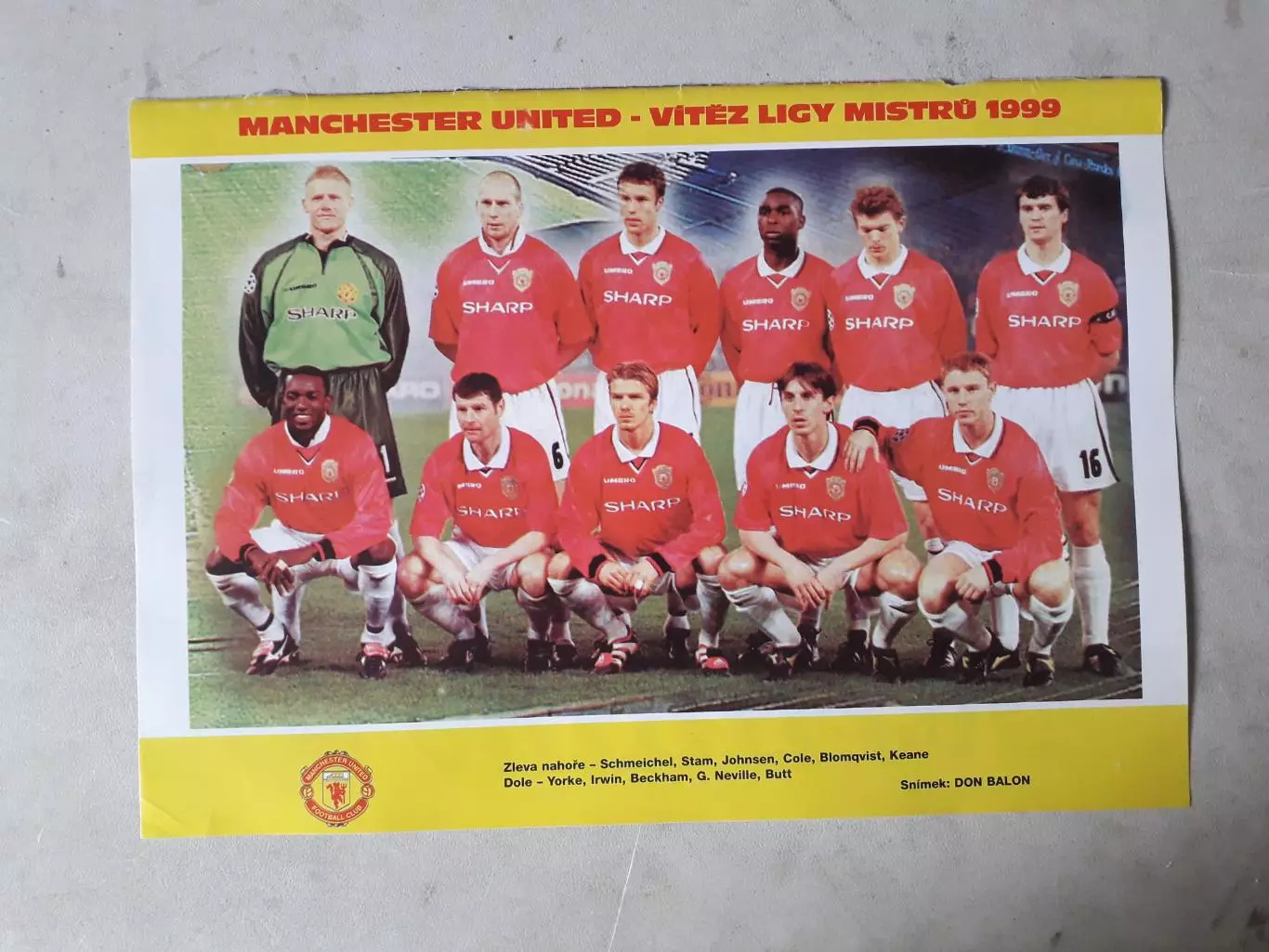 Плакат А4- Manchester