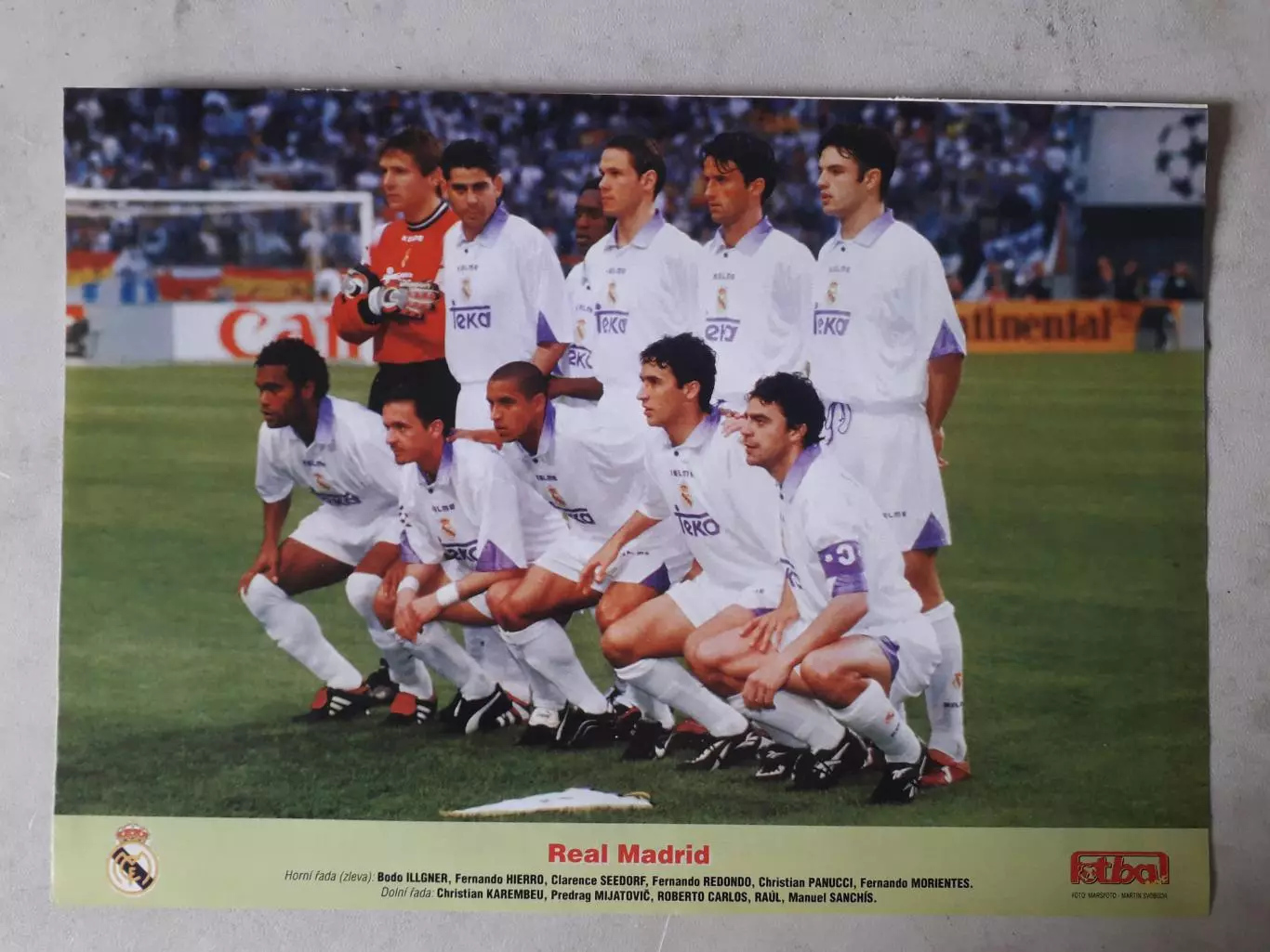 Плакат А4- Real Madrid