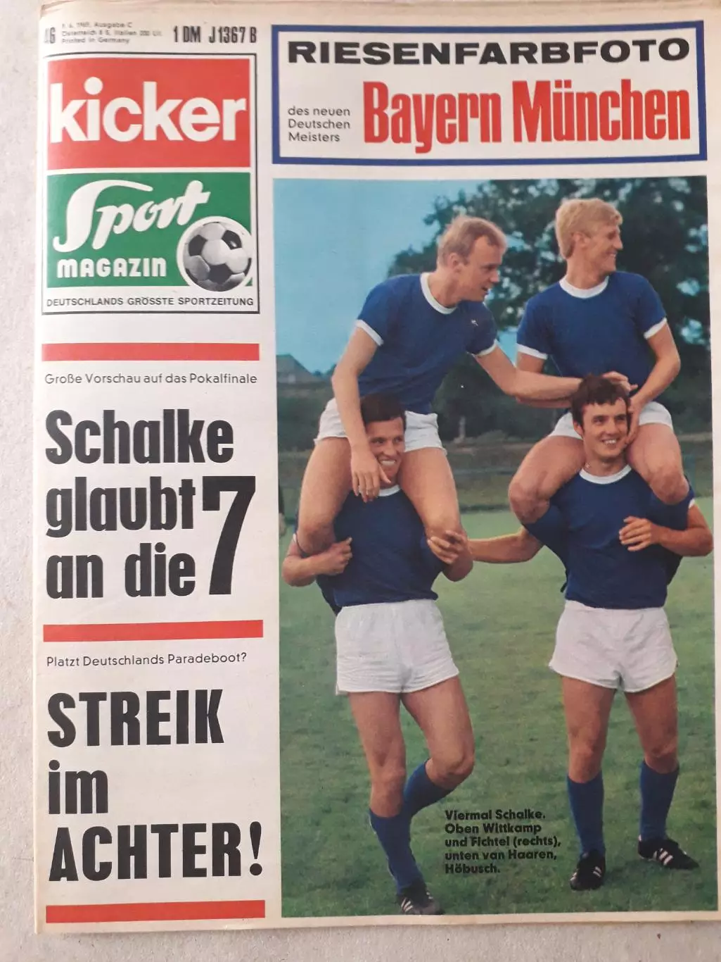 Kicker 1969 nr. 46-страницы 17,20,53,54 отсутствуют