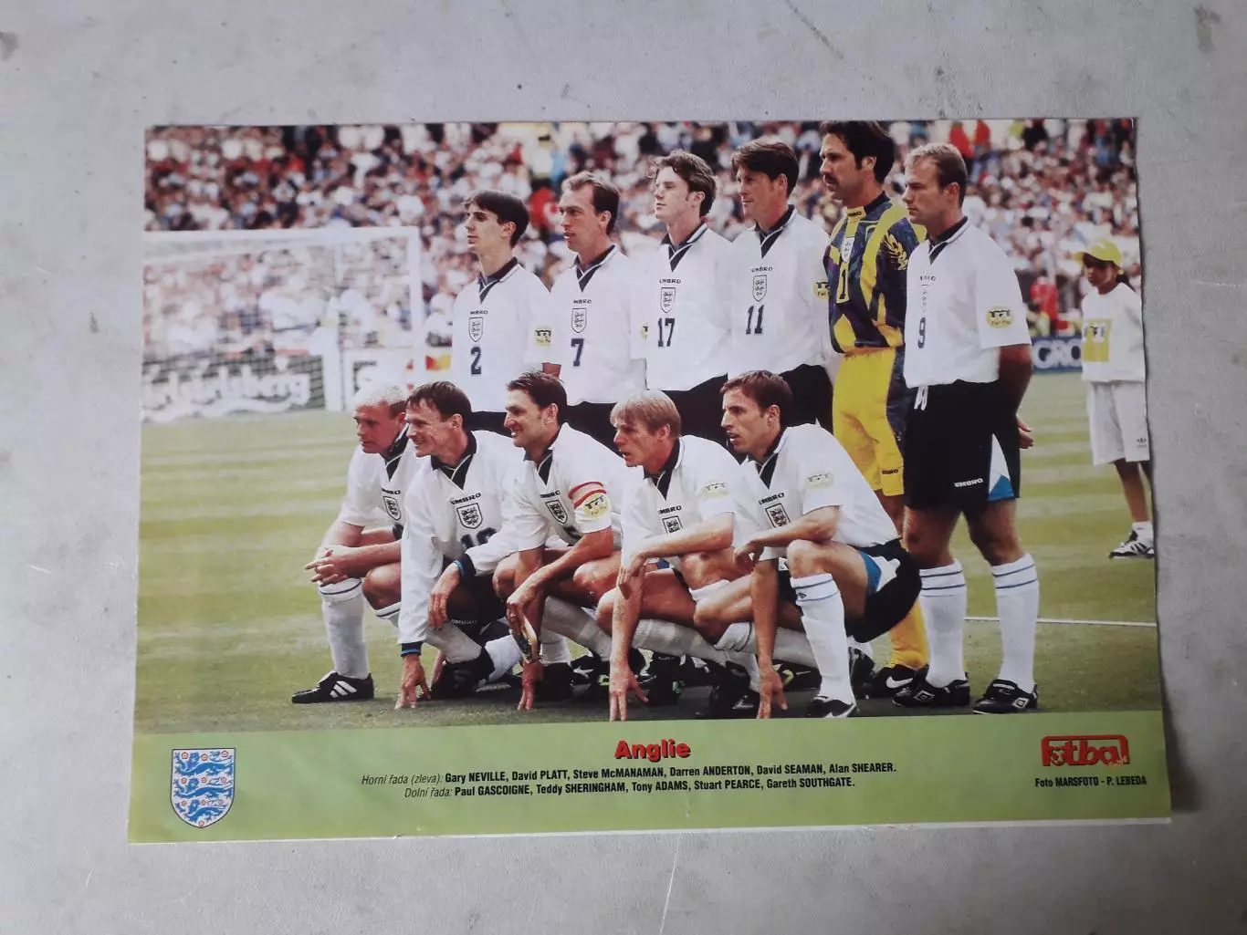 Плакат А4- Anglie