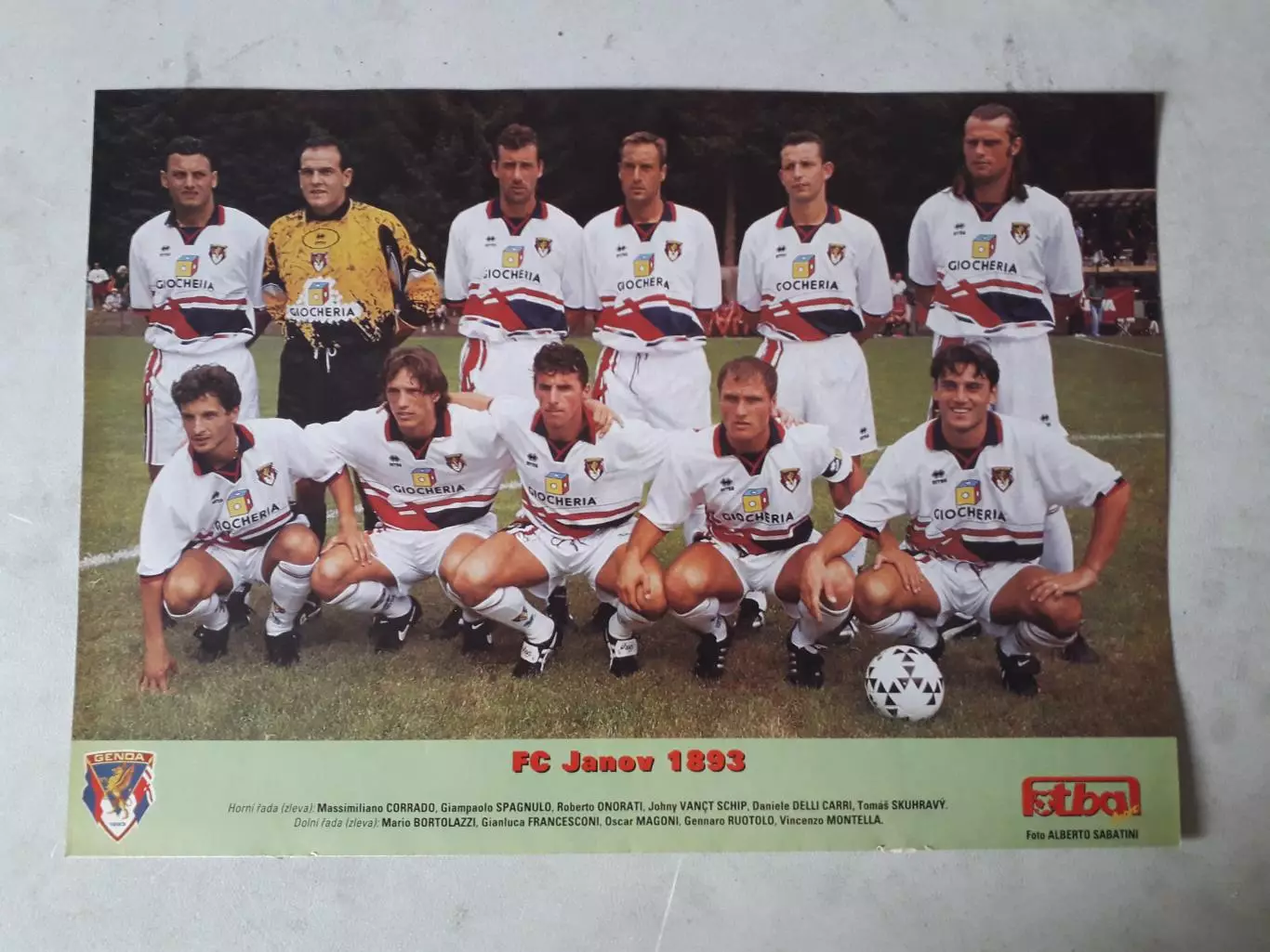 Плакат А4- Genoa