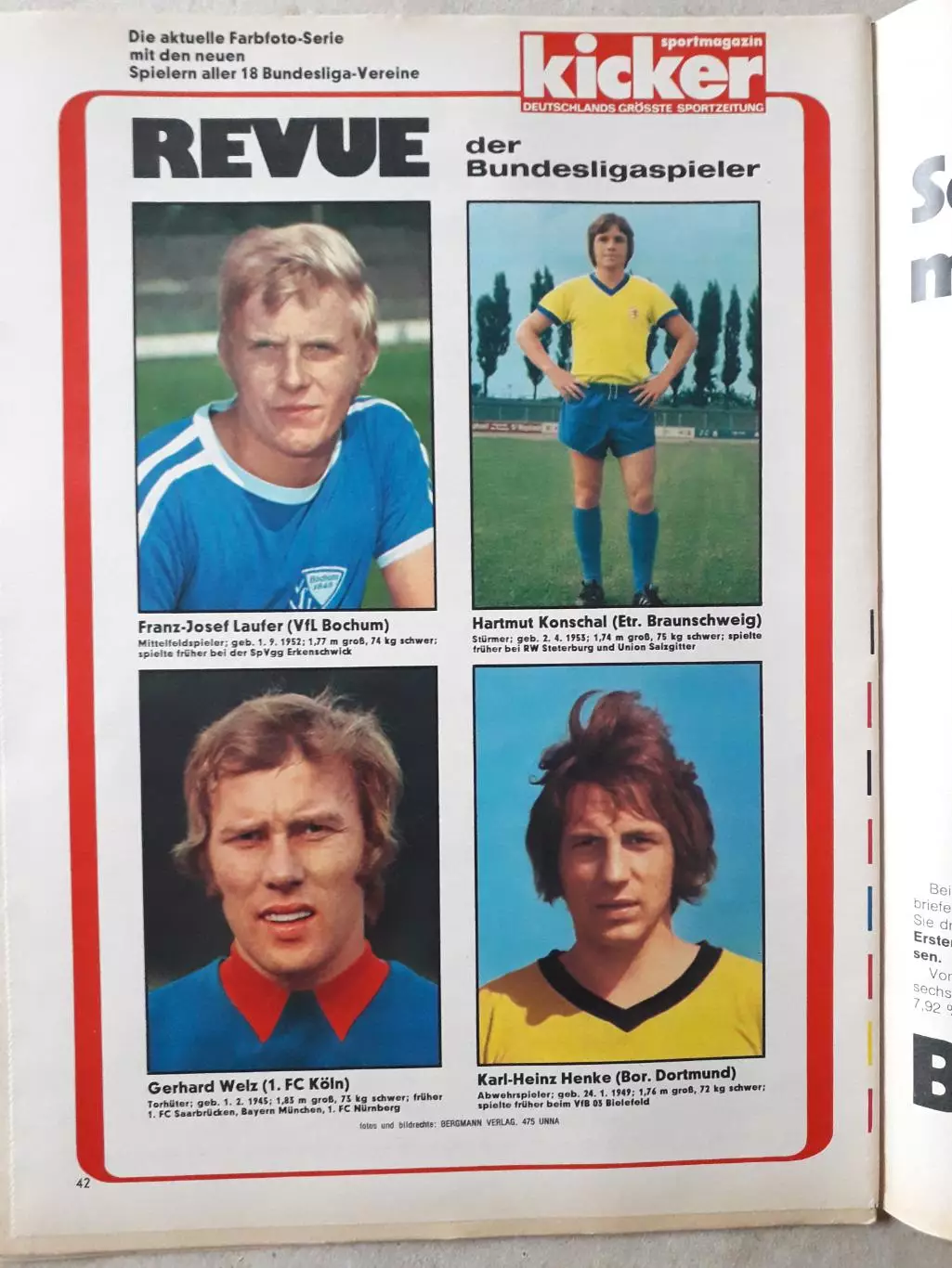 Kicker 1971 nr.102-Плакат формата А2 отсутствует 1