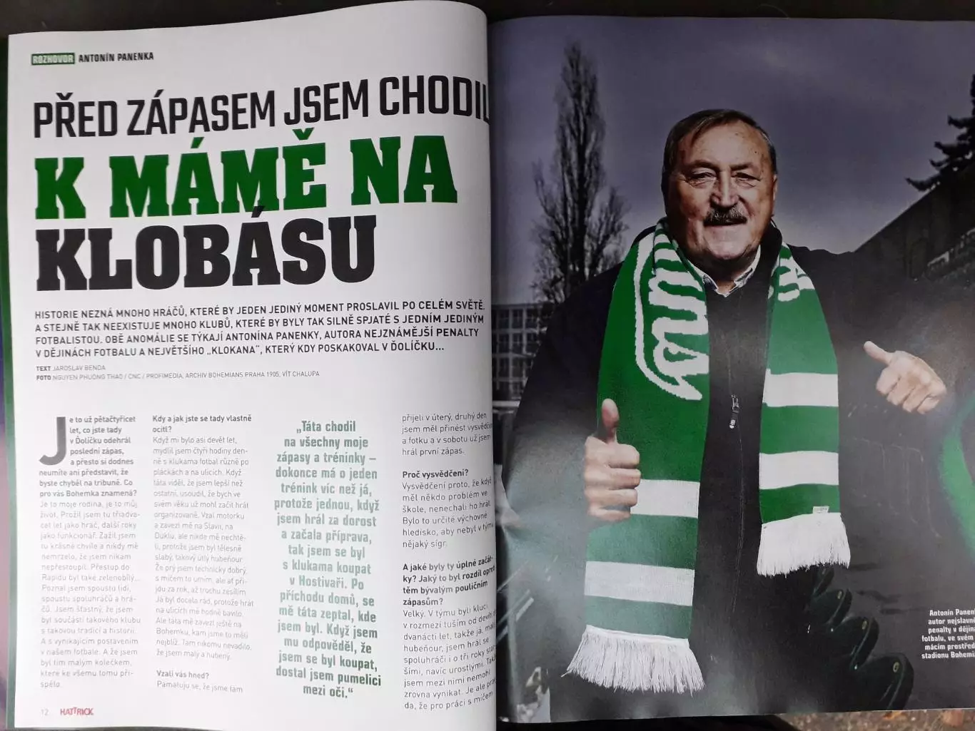 Hattrick 12/2025- 120 лет Bohemians Praha. 1