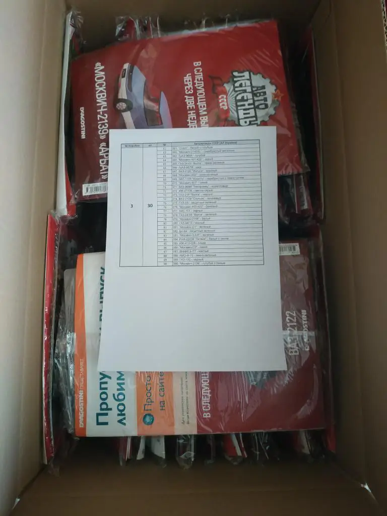 Автолегенды СССР Украина (ДеАгостини). 148 номеров одним лотом. 2