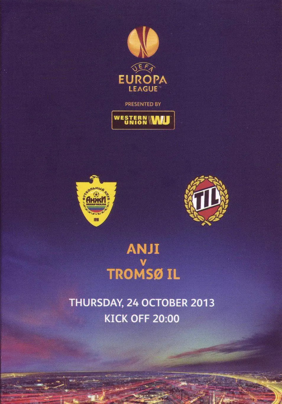Анжи - Тромсе - 24.10.2013
