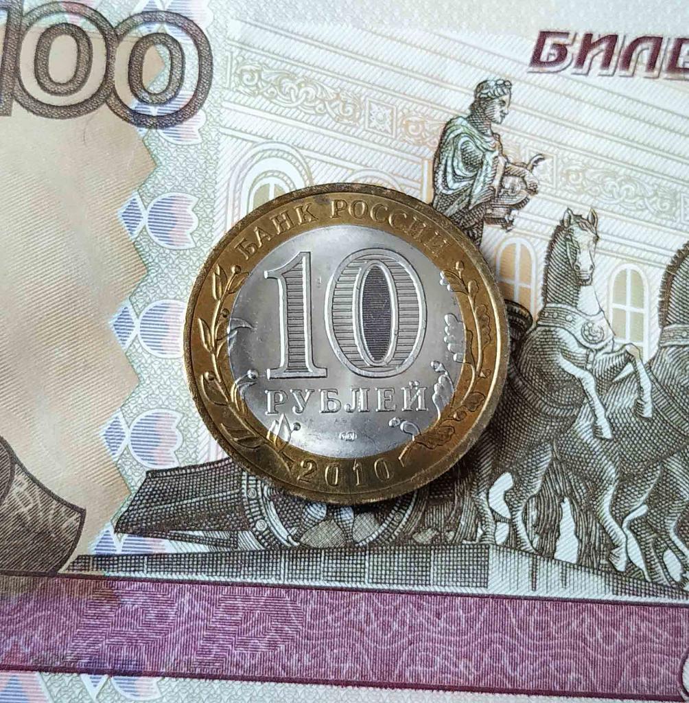 10 рублей 2010г___Всероссийская перепись населения. 3