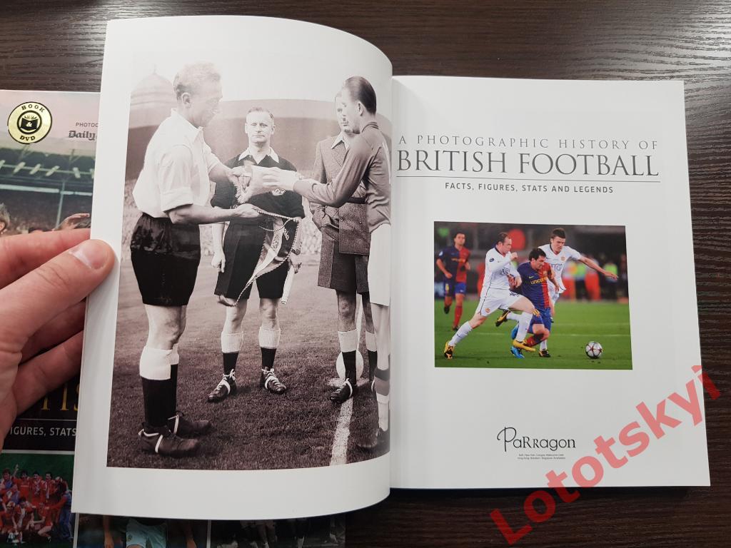 Книга A Photographic History of British Football + DVD 200 Great Goals, 2014 год 5