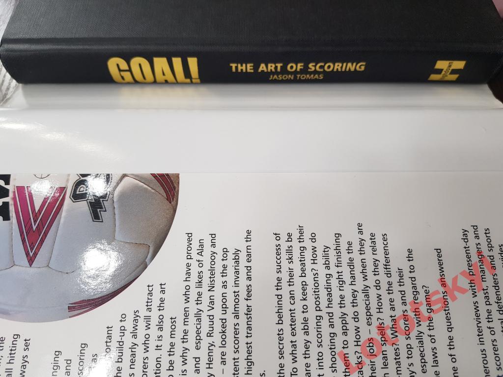 Книга Goal!: The Art of Scoring, автор Jason Tomas, 2004 3