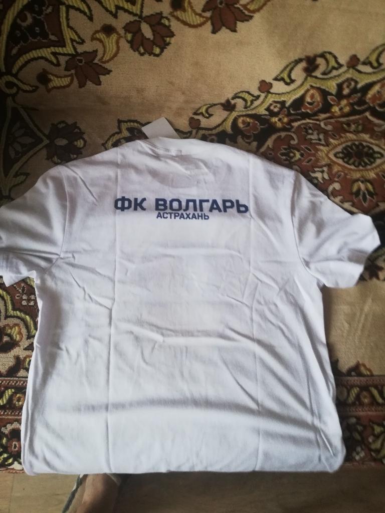 Футболка с эмблемой ФК Волгарь (Астрахань) 1