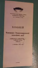 Крылья Советов-Авангард 07.09.1993