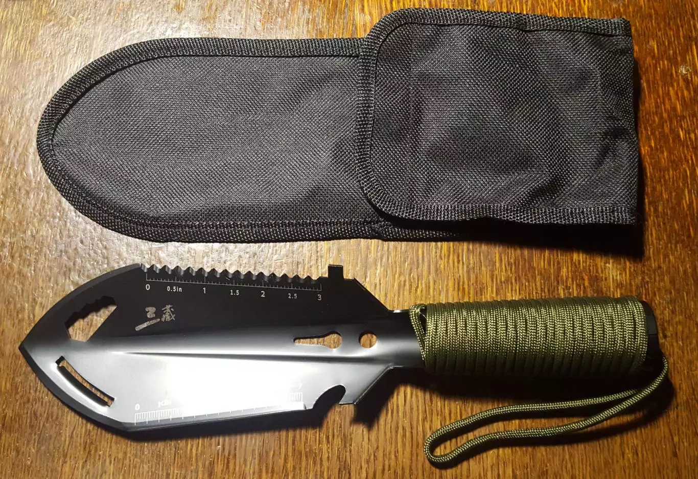 Лопата туристическая многофункциональная 2