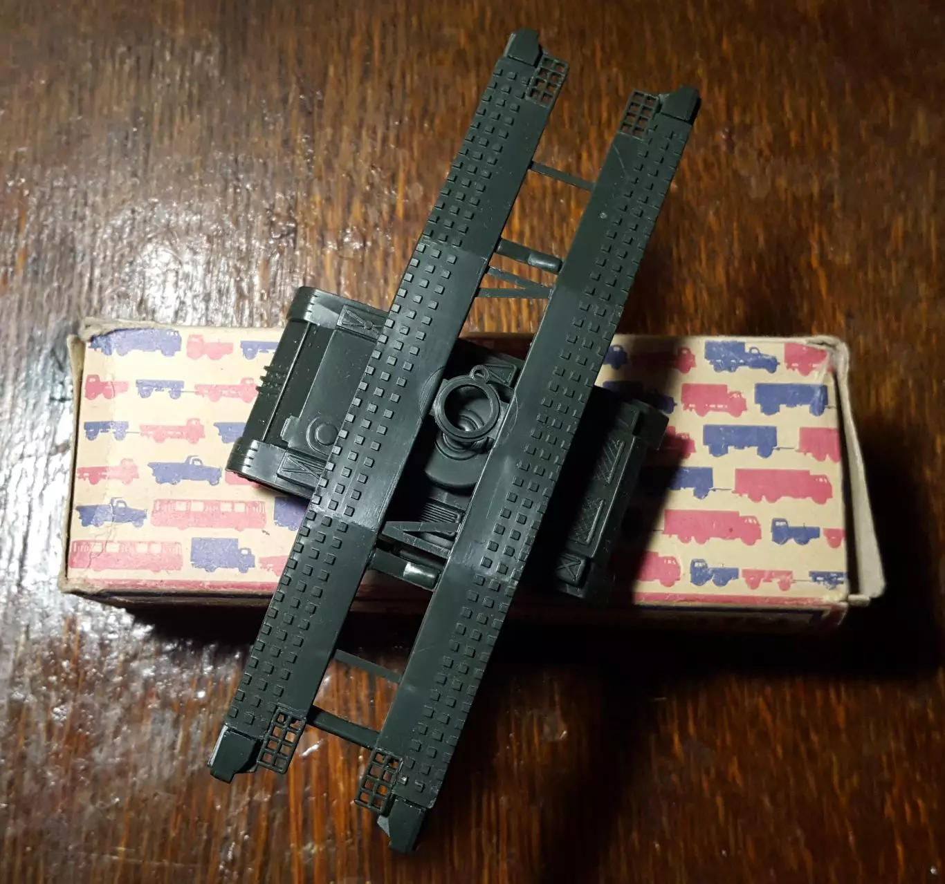 СССР. МОДЕЛЬ ГДР. Военная техника. Мостоукладчик Т54 С КОРОБКОЙ ОЧЕНЬ РЕДКАЯ. RR 3