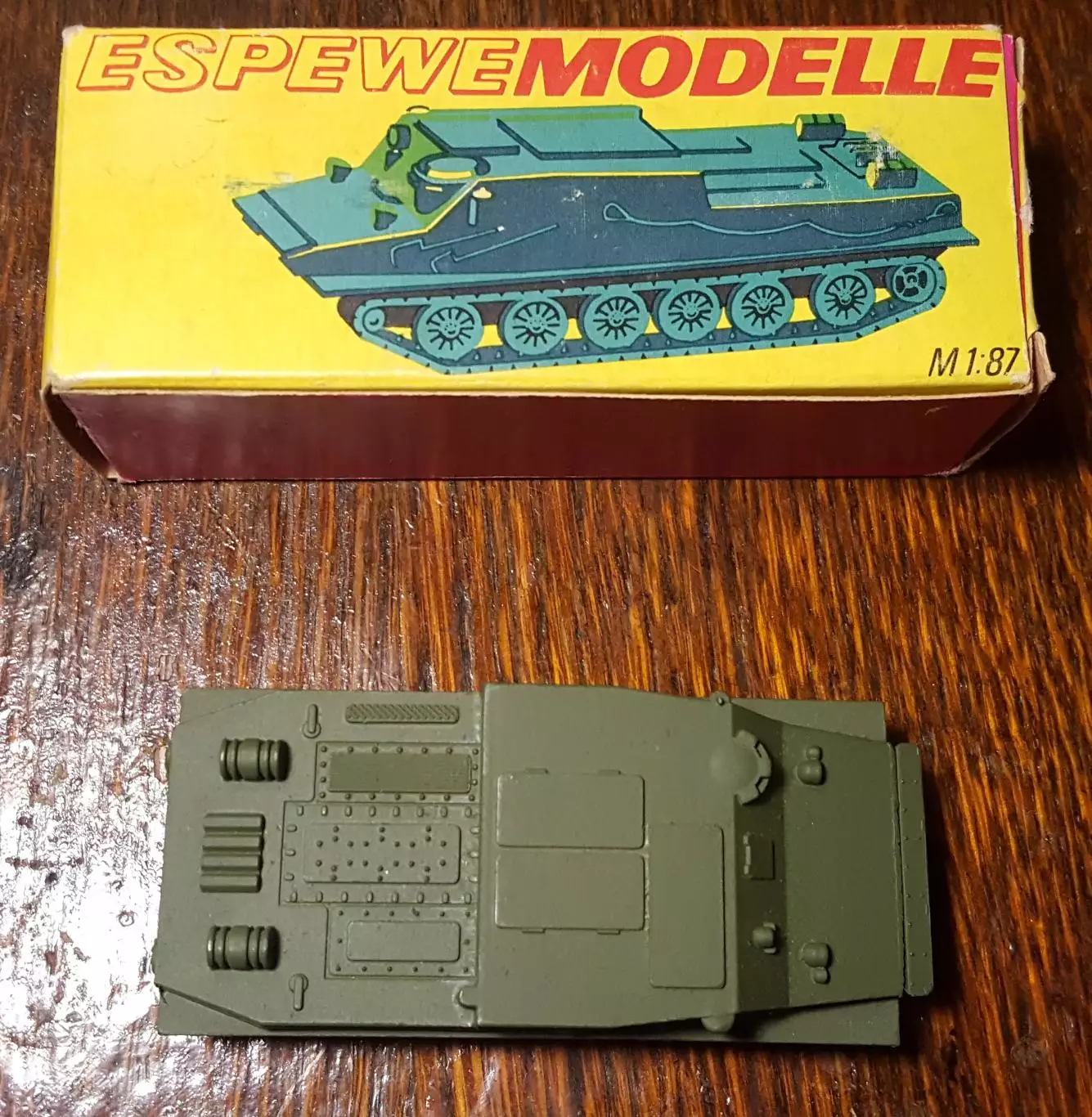 СССР. ГДР.Военная техника тягач panzer В коробке 1970 - 1979гг. №2