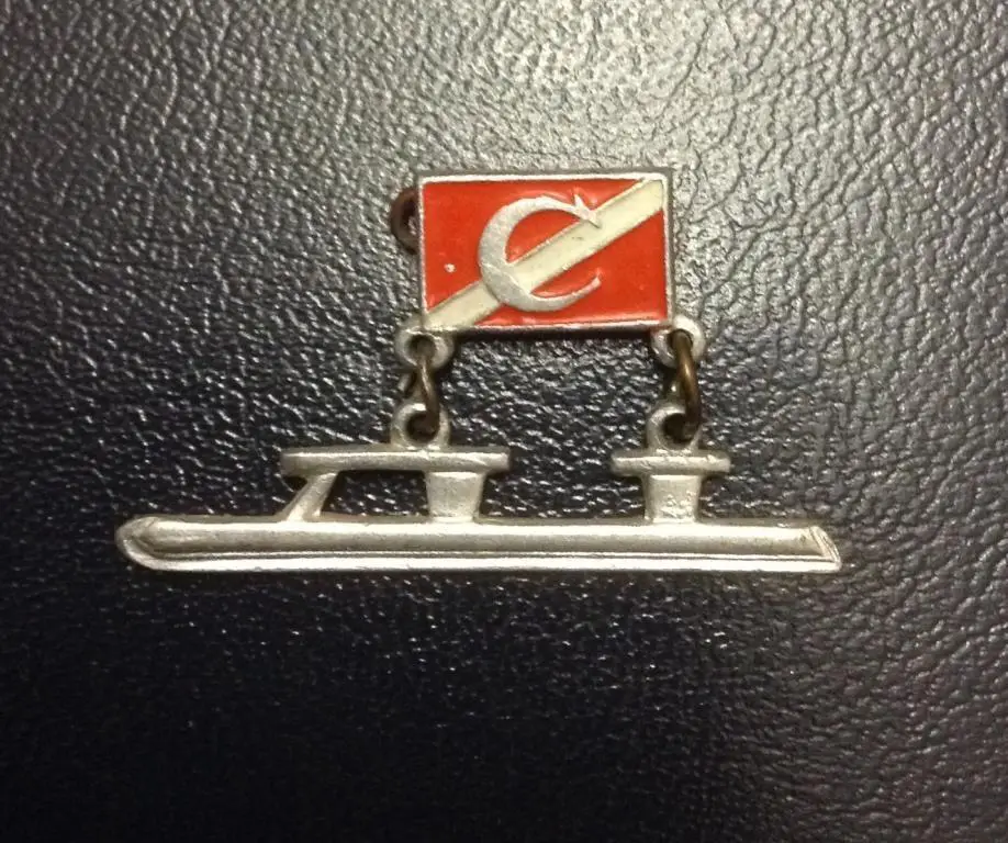 Значок СПАРТАК Коньки.