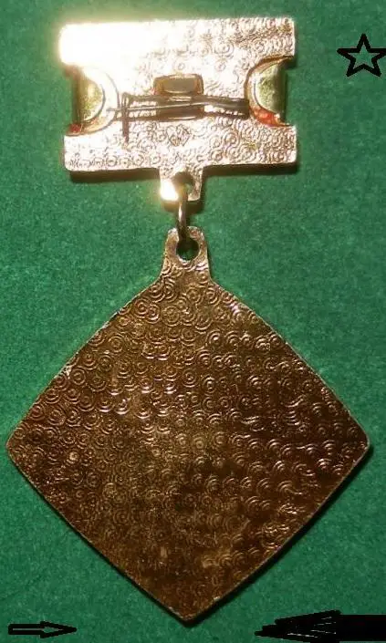 ЗначокСПАРТАК РСФСР III место НЕЧАСТЫЕ. 1