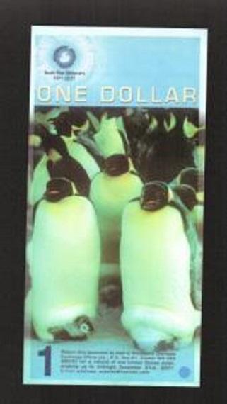 Антарктика 1 доллар 2011 aUNC