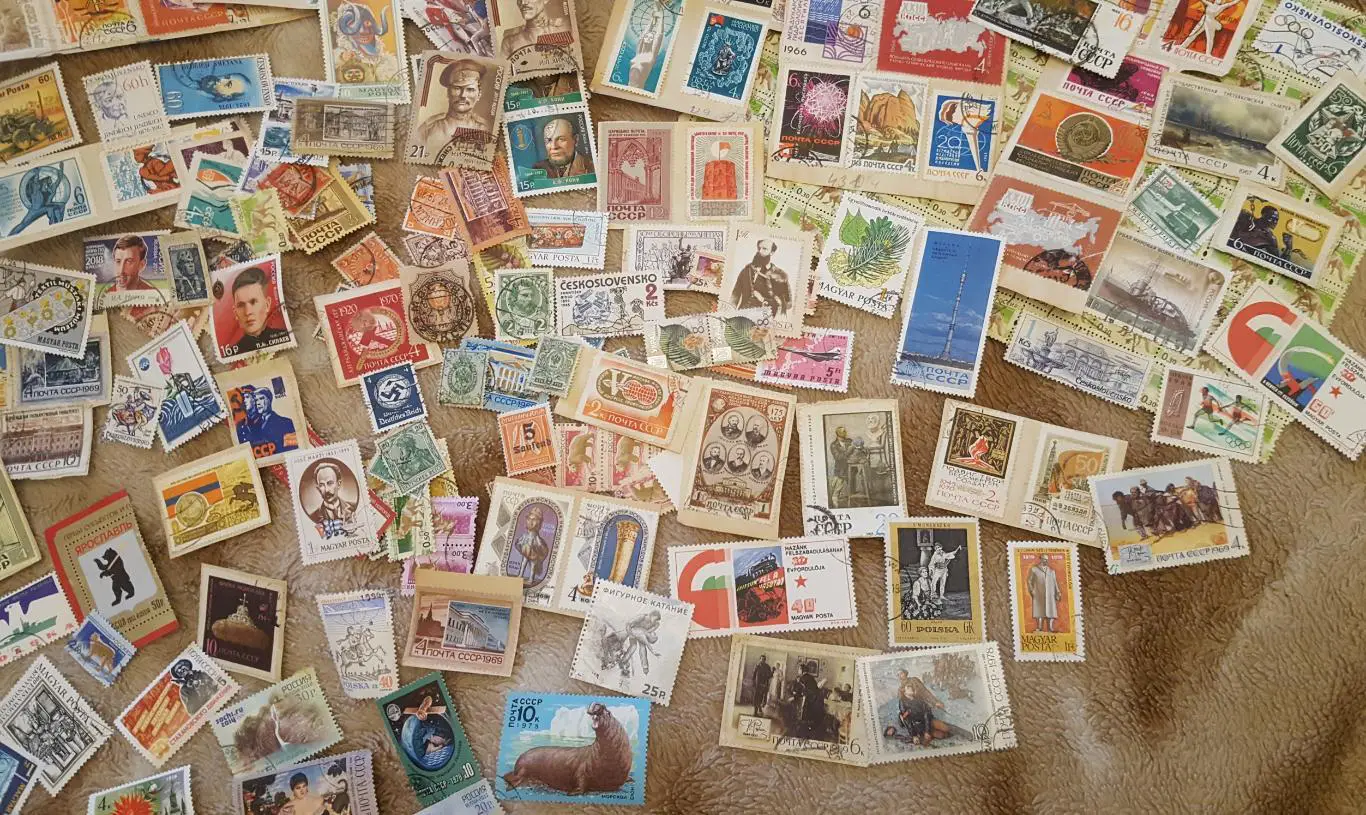 591 шт. Марки - кучка, всяко- разно!!! 4