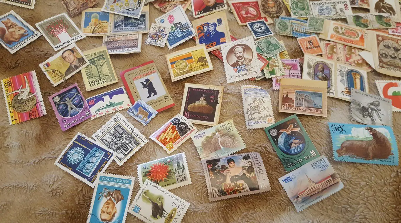 591 шт. Марки - кучка, всяко- разно!!! 7