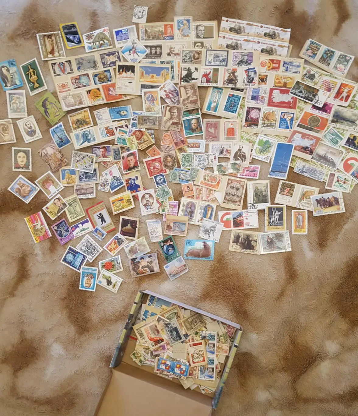 591 шт. Марки - кучка, всяко- разно!!! 1